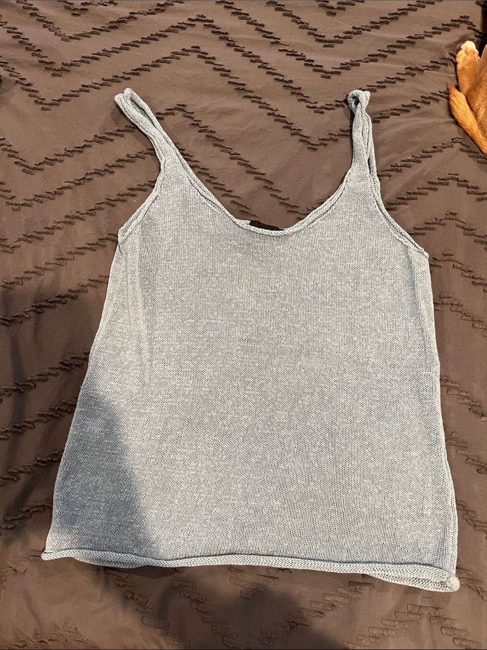 NO OFFERS Classic Lightweight Gray Tank Top - Women